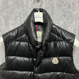 Authentic Moncler Tib Gilet Black Jacket Size 2 S