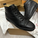 Authentic Christian Louboutin Black Leather Sneakers 9UK 43 10US