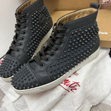 Authentic Christian Louboutin Aceir Leather Spikes Sneakers 9.5UK 43.5 10.5US