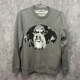 Authentic GIVENCHY rottweiler grey sweater XS